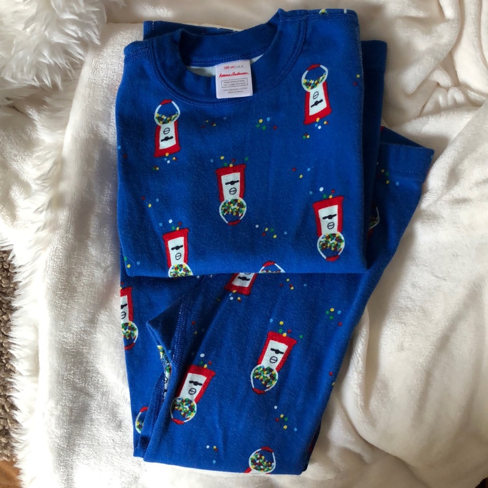 Hanna Andersson Gumball Machine Pajamas US 4